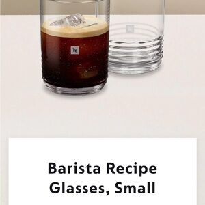 Nespresso Barista Glasses - Transparent